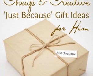 Top 35 Cheap & Creative Gift Ideas for Him