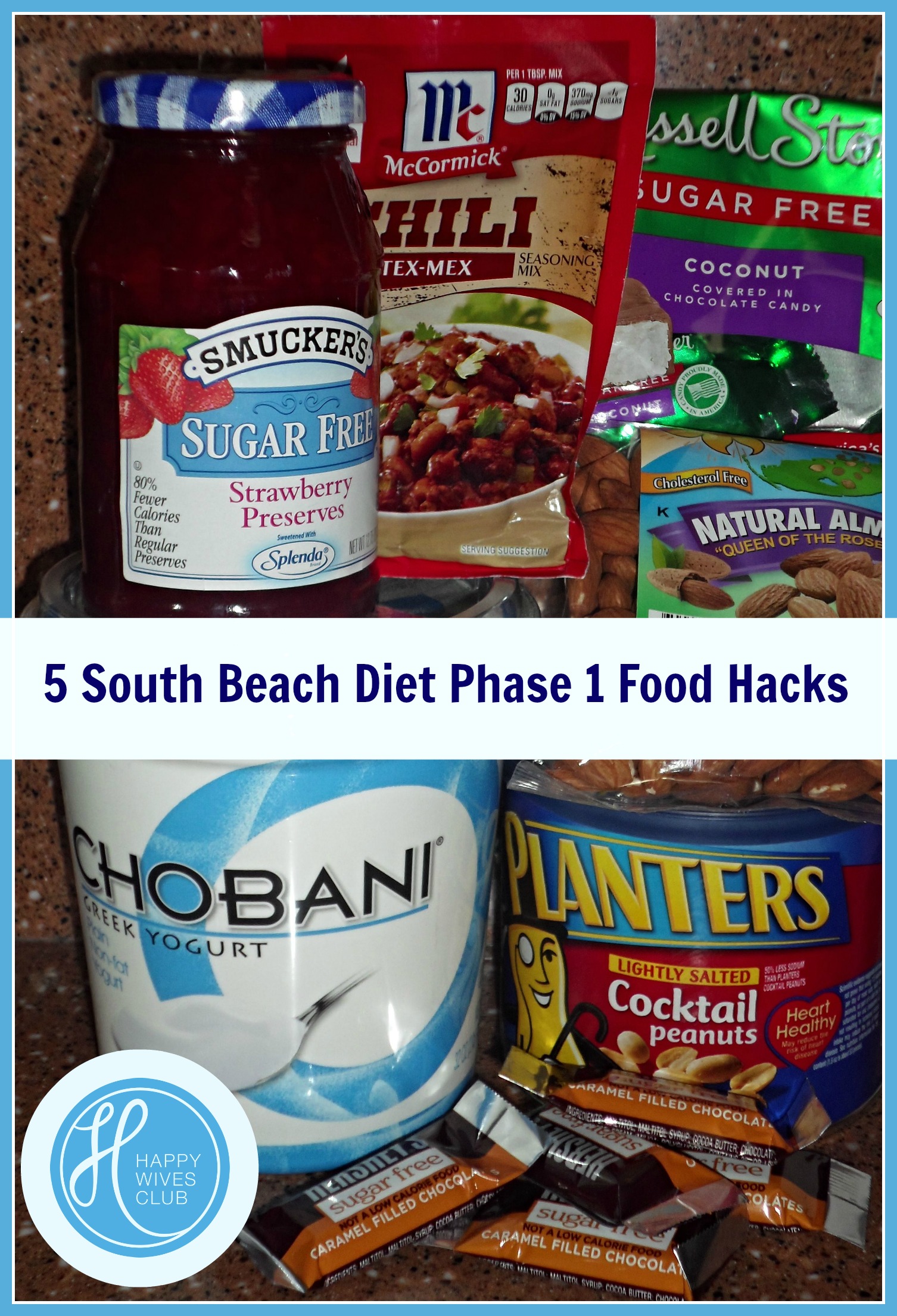 5 South Beach Diet Phase 1 Food Hacks | Happy Wives Club