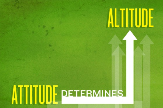 Attitude Determines Your Marital Altitude