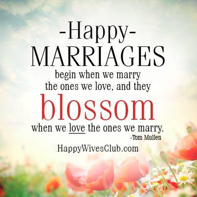 Happy Marriages