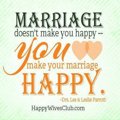 Make Your Marriage Happy