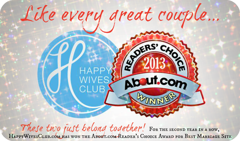 Happy Wives Club Voted Best Marriage Site!