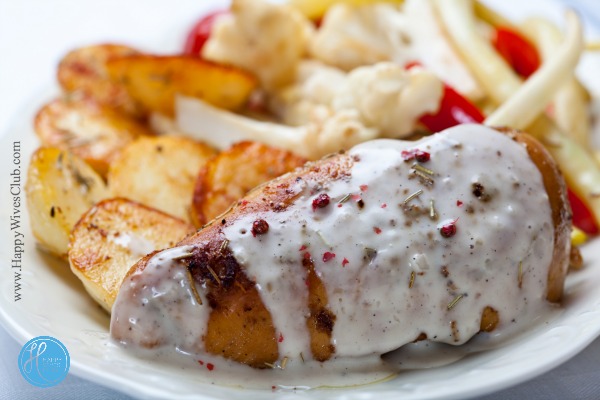 Chicken with Butter Cream Sauce