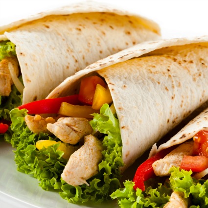 Aunt LaLa’s Chicken Wraps