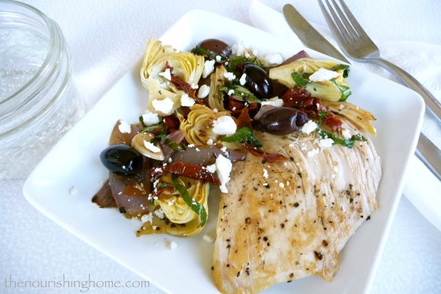 Mediterranean Chicken – One Dish Recipe!