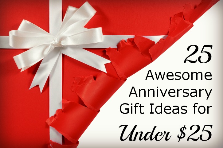 25 Awesome Anniversary Gift Ideas for Under $25