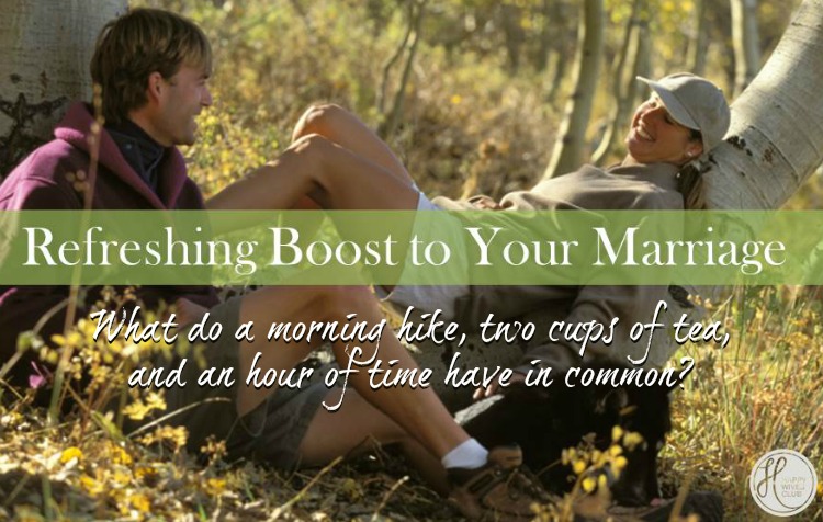 Marriage Mondays: A Refreshing Boost to Your Marriage {& Link Up}