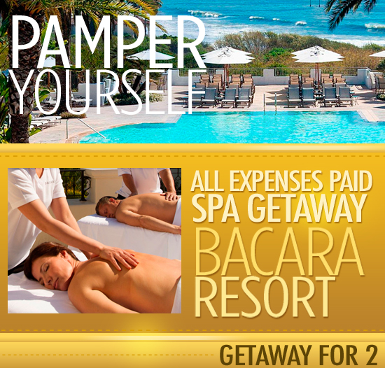“Pamper Yourself” 5-Star Spa Getaway for Two