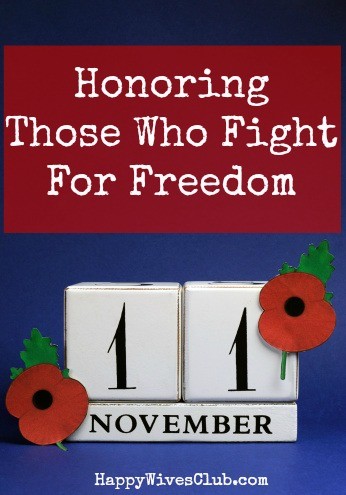 November 11 – Honoring Those Who Fight for Freedom