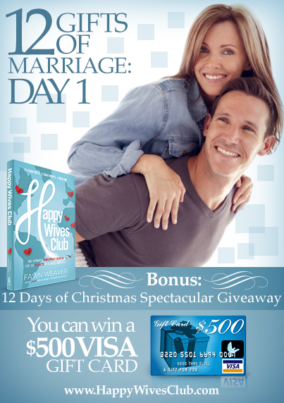 12 Gifts of Marriage: Day 1 {bonus: 12 Days of Christmas Giveaway}
