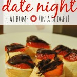 At Home Date Night On a Budget