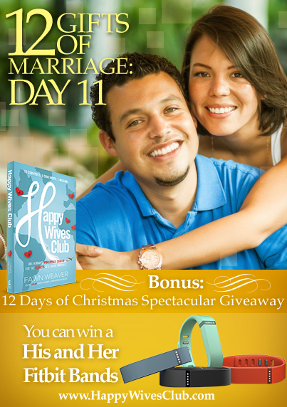 12 Gifts of Marriage: Day 11 {bonus: 12 Days of Christmas Giveaway}