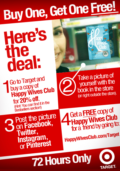Happy Wives Club Target Promotion