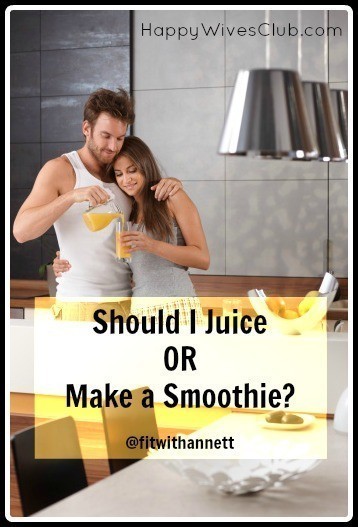 Should I Juice or Make a Smoothie?