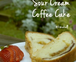 sour cream coffee cake