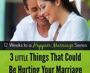 hurting your marriage